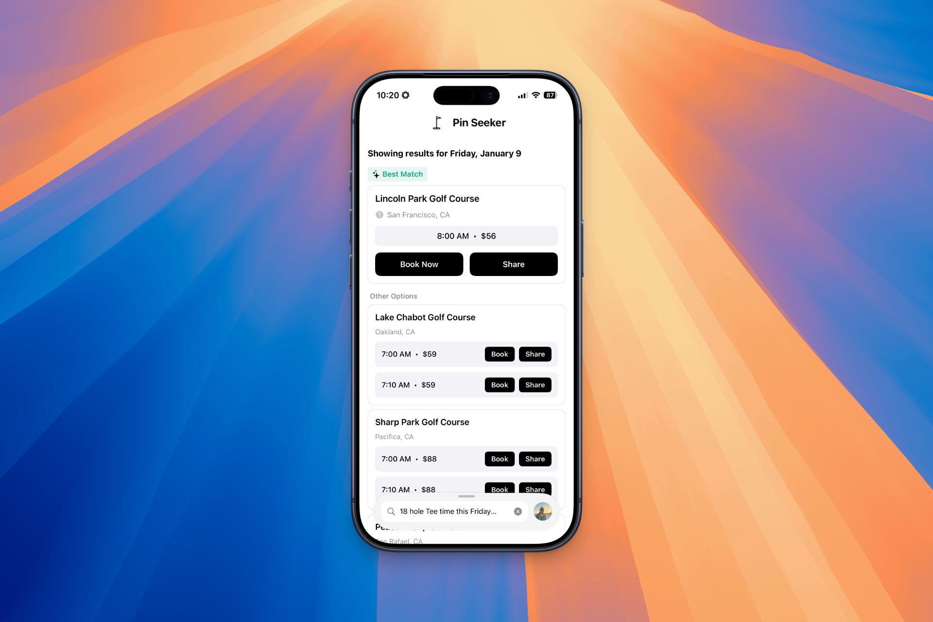 Pin Seeker iOS App
